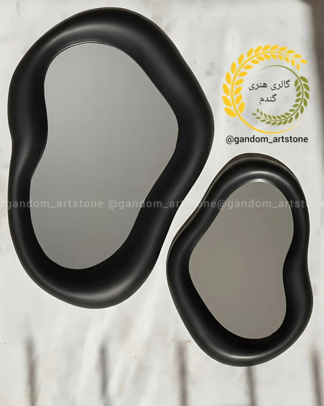 ست دکوری دکوراتیو کامل شامل 4تایی آینه دکوراتیو _ ست 7 تیکه دکوری _آباژور ابشاری