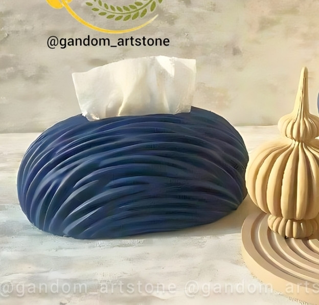 جادستمال کاغذی چروک شیاردار