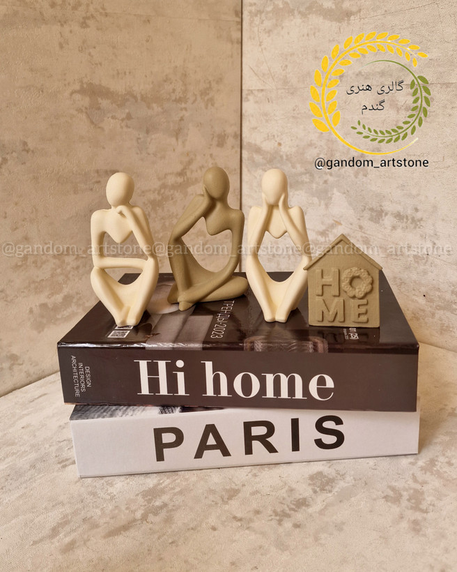 ست کامل دکوری بهمراه گل خشک و شمع و تسبیح دکوراتیو