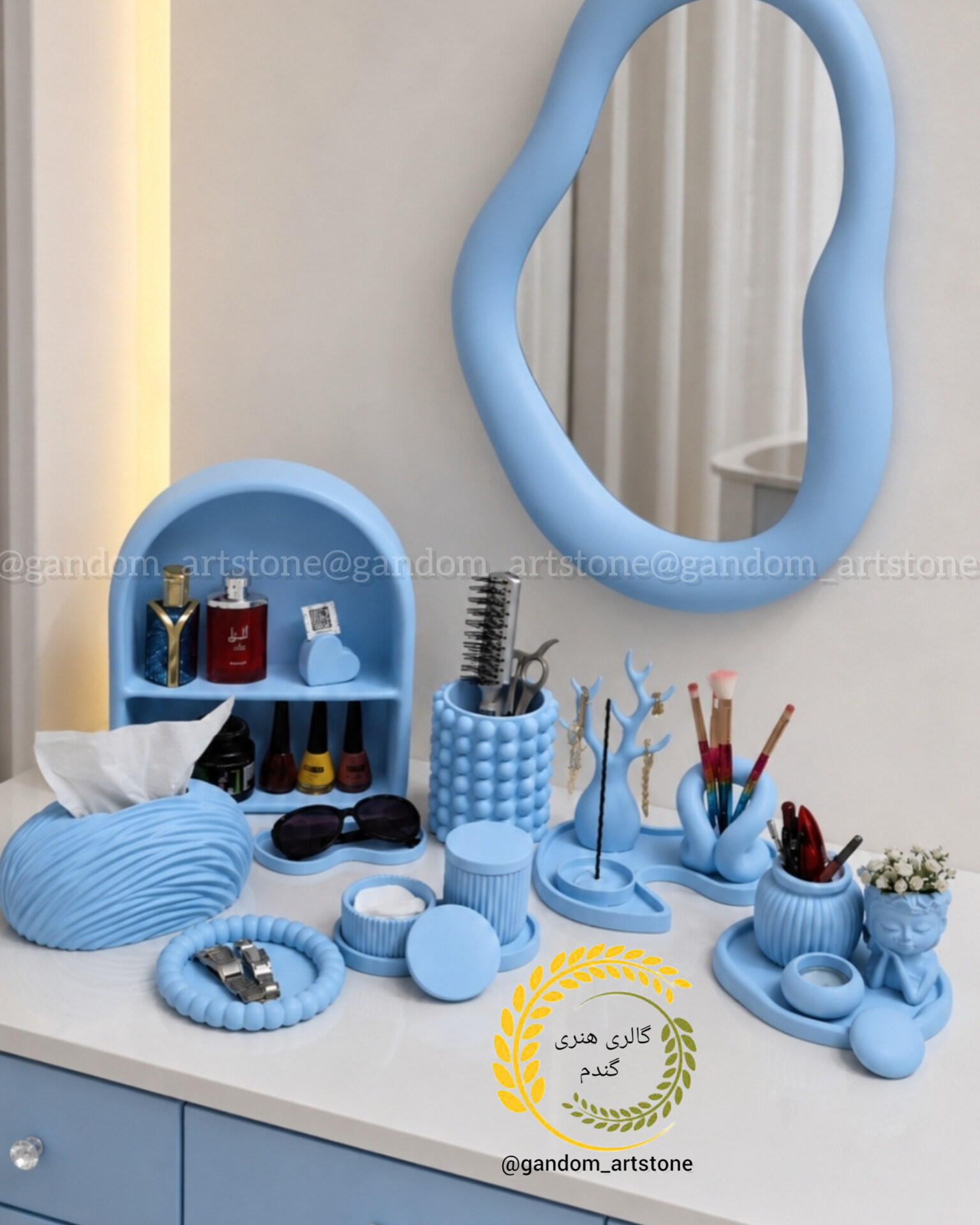 ست نظم دهنده میز آرایش 21 تیکه